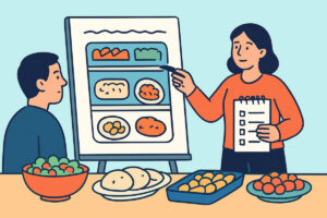 Buffet'n valikoiman suunnittelu juhliin – käytäntö