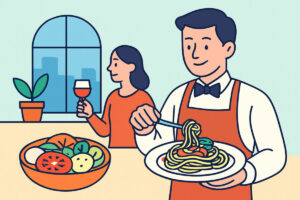 Italialainen pitopalvelu juhliin – pasta ja antipastot