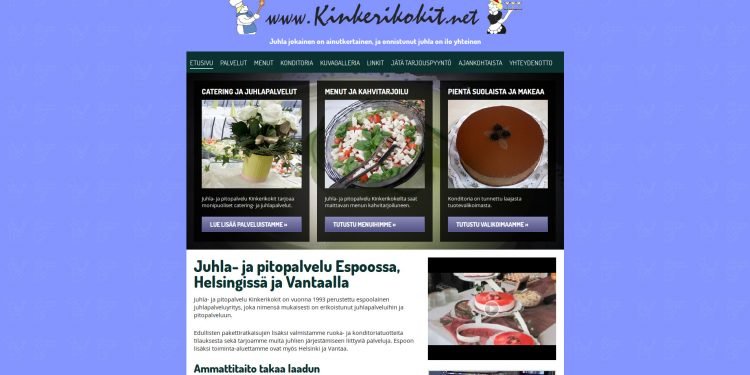 Juhla-ja pitopalvelu Kinkerikokit